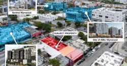 A property with dual frontage on two of Wynwood highly activated streets