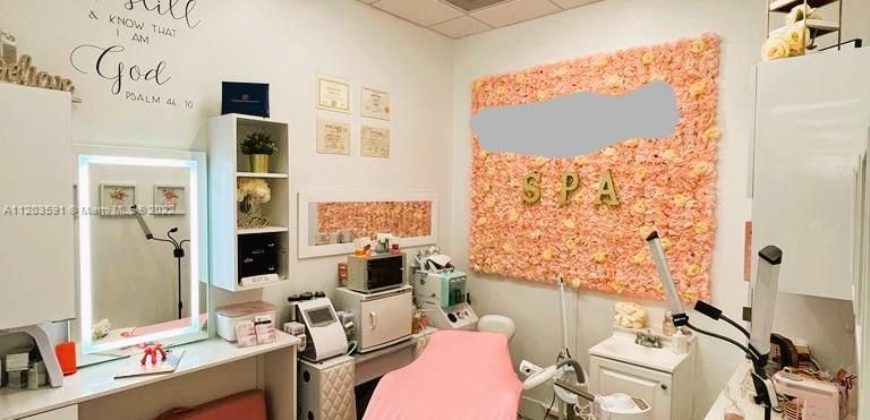 Beauty Spa in West Kendall for Sale