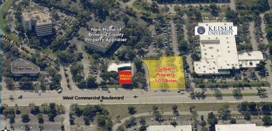 Commercial Boulevard Land in Fort Lauderdale, FL