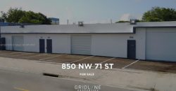 Unique opportunity, warehouse in Miami’s West Little River