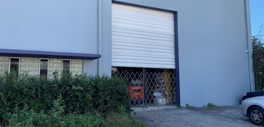 A warehouse property in the South East Broward Sub Market