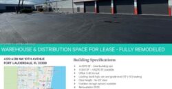 Oakland Park Warehouse Space