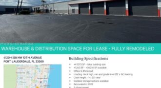 Oakland Park Warehouse Space