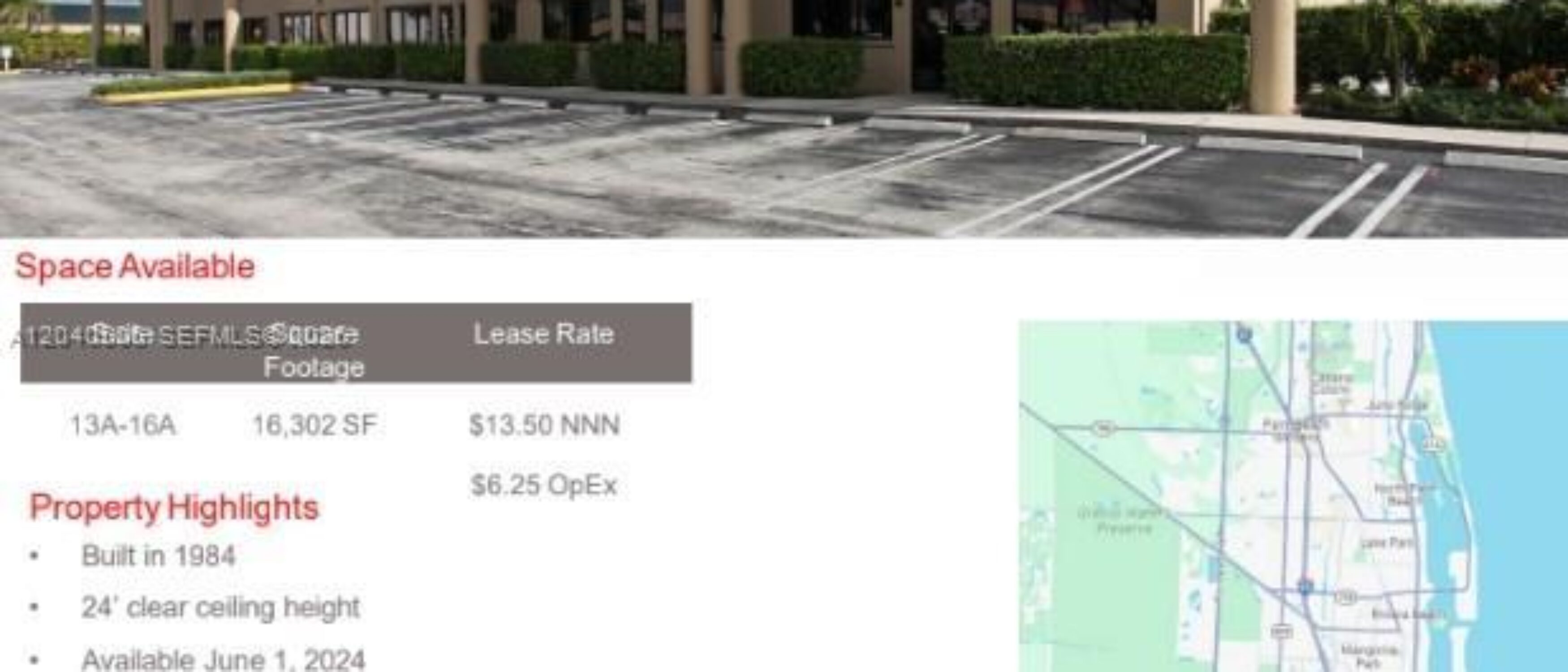 West Palm Beach Warehouse Space